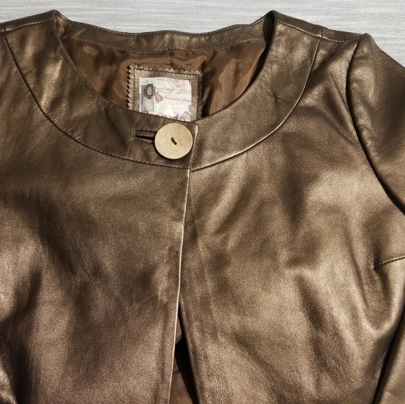 Kenzie Leather Bolo Jacket - Picture 3 of 8